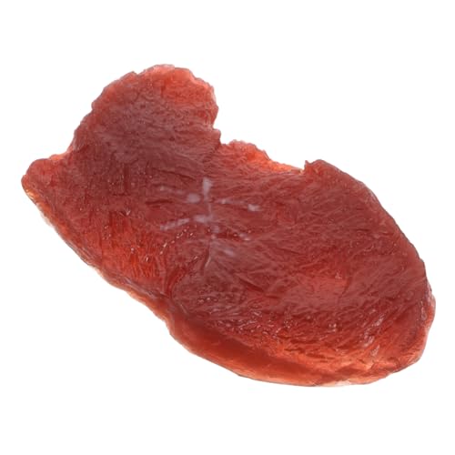 BESTonZON Simulation Rindfleisch Modell Gefälschte Lebensmittel Wildfleisch Burger Requisite Simulierte Frucht Kamelfleisch Mini Realistisches Fleisch Modell Simulation Lebensmittel von BESTonZON