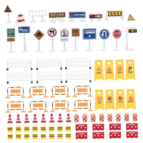 BESTonZON Simulation Verkehrsschilder Spielset Lernspielzeug Realistische Straßenverkehrssignale Pädagogisch Fördernd für Vorschule und Kindergarten BESTonZON Simulation Verkehrsschilder Spielset Lernspielzeug Realistische Straßenverkehrssignale Pädagogisch Fördernd für Vorschule und Kindergarten von BESTonZON