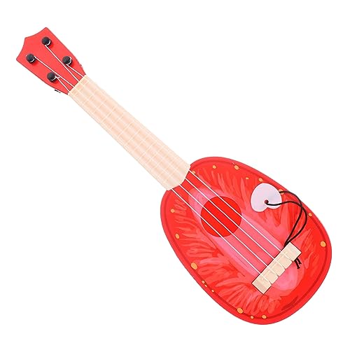 BESTonZON Simulations-Ukulele fogelschreker mockin Mini Gitarrenmodell Ukulele Spielzeug Mini-Ukulele Ukulele für Anfänger Nachahmung von Gitarrenspielzeug Mini-Gitarren-Spielzeug ， von BESTonZON