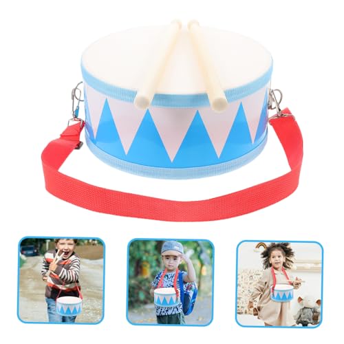 BESTonZON Snare Drum Holz Doppelseitiges Schlagzeug Musikinstrument für Jahre Lernspielzeug Rhythmusfördernd Pädagogisch und Langlebig BESTonZON Snare Drum Holz Doppelseitiges Schlagzeug Musikinstrument für Jahre Lernspielzeug Rhythmusfördernd Pädagogisch und Langlebig von BESTonZON