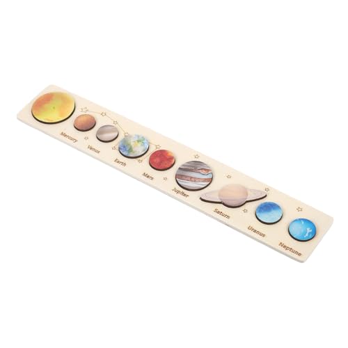 BESTonZON Solar System Puzzle für Planeten aus Holz Pädagogisches Lernpuzzlespielzeug Matching Spiel Kognitives Lernspielzeug Motorikfähigkeiten BESTonZON Solar System Puzzle für Planeten aus Holz Pädagogisches Lernpuzzlespielzeug Matching Spiel Kognitives Lernspielzeug Motorikfähigkeiten von BESTonZON