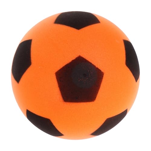 BESTonZON Stiller Fußball Indoor-fußballspielzeug Für Lautloser Hallenfußball Weicher Fußball Zum Im Innenbereich Hallenfußball Für Kleiner Fußball Yellow Pu-Schaum von BESTonZON