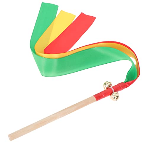 BESTonZON Tanzband Feenband Stick Puzzle Spielzeug Kinderspielzeug Kidcraft Spielset Spielzeug Rhythmus Sticks Seiden Fee Zauberstab Kreatives Mini Spielzeug Für Holz von BESTonZON