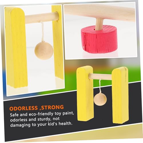 BESTonZON Teiliges Holz Domino Spiel für Bunte Domino Blöcke Pädagogisches Kreativität Konzentration und Hand Auge koordination Sicher und Kompakt für Jungen und Mädchen BESTonZON Teiliges Holz Domino Spiel für Bunte Domino Blöcke Pädagogisches Kreativität Konzentration und Hand Auge koordination Sicher und Kompakt für Jungen und Mädchen von BESTonZON