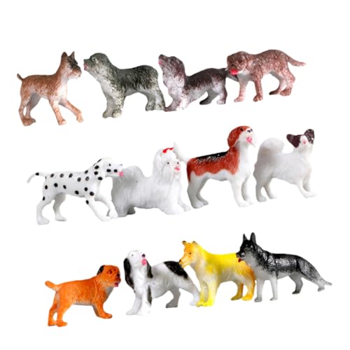 BESTonZON Teiliges Mini Hundemodell aus Kunststoff Realistische Hundeskulpturen als Lernspielzeug und Dekoration Leicht Tragbar für Fantasie und Tiererkennung BESTonZON Teiliges Mini Hundemodell aus Kunststoff Realistische Hundeskulpturen als Lernspielzeug und Dekoration Leicht Tragbar für Fantasie und Tiererkennung von BESTonZON