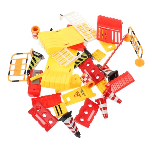 BESTonZON Teiliges Miniatur Verkehrszeichen Spielset aus Sicherem Leichtes Straßenblockiermodell für Pädagogisches Lernspielzeug zur Verkehrserziehung und Fantasievollen Gruppenspielen BESTonZON Teiliges Miniatur Verkehrszeichen Spielset aus Sicherem Leichtes Straßenblockiermodell für Pädagogisches Lernspielzeug zur Verkehrserziehung und Fantasievollen Gruppenspielen von BESTonZON