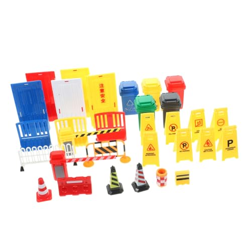 BESTonZON Teiliges Verkehrsbarrieren aus Stabilem Kunststoff Farbenfrohe Miniatur Verkehrsschilder für Vorschulbildung Pädagogisches Lernspielzeug zur Verkehrserziehung BESTonZON Teiliges Verkehrsbarrieren aus Stabilem Kunststoff Farbenfrohe Miniatur Verkehrsschilder für Vorschulbildung Pädagogisches Lernspielzeug zur Verkehrserziehung von BESTonZON
