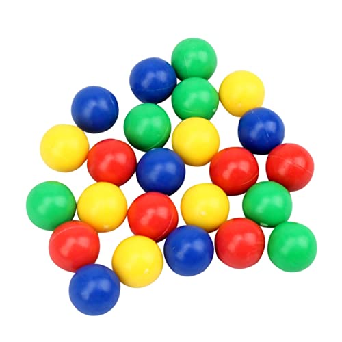 BESTonZON Tischspielperlen Perlenspiel Schlucken Spiel Ersatzbälle Spiel Ersatzmurmeln Perlen für Desktop-Spiele Spielzeug für Kinder kinderspielzeug Bunte Perlen Bohnen Essen Colorful von BESTonZON