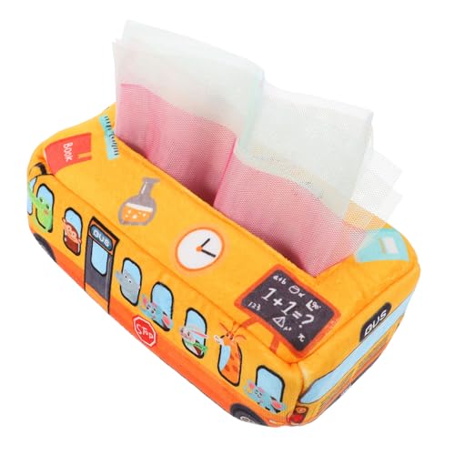 BESTonZON Tissue Box aus Sensorisches Lernspielzeug für Kleinkinder Simuliert Taschentuchbox Feinmotorisches Fingertraining Sicher und Interaktiv Ab Monate BESTonZON Tissue Box aus Sensorisches Lernspielzeug für Kleinkinder Simuliert Taschentuchbox Feinmotorisches Fingertraining Sicher und Interaktiv Ab Monate von BESTonZON