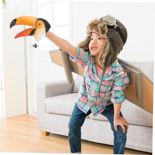 BESTonZON Toucan Handpuppe Spielhandschuh Rote Tierform Interaktive Performance Requisiten Party Geschenk BESTonZON Toucan Handpuppe Spielhandschuh Rote Tierform Interaktive Performance Requisiten Party Geschenk von BESTonZON