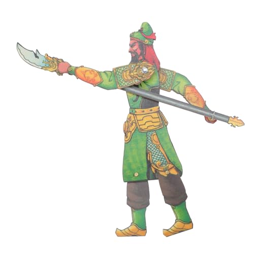 BESTonZON Traditionelle Chinesische Schattenpuppe aus Langlebig und Farbecht Pädagogisches für DIY Puppentheater Figur DREI königreiche Sage Dekoratives Sammlerstück BESTonZON Traditionelle Chinesische Schattenpuppe aus Langlebig und Farbecht Pädagogisches für DIY Puppentheater Figur DREI königreiche Sage Dekoratives Sammlerstück von BESTonZON