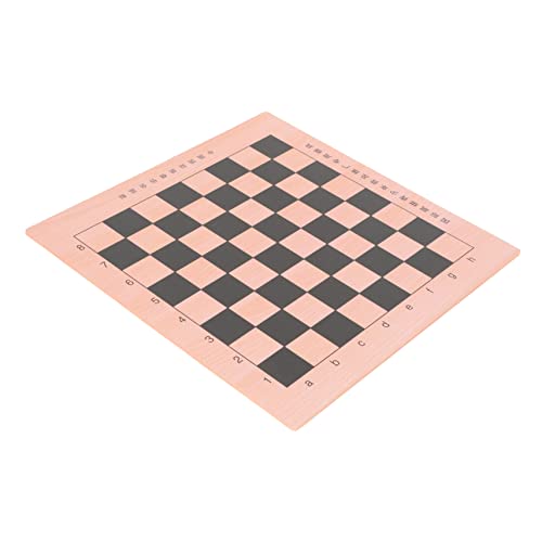 BESTonZON Tragbares internationales Schachbrett Kinder Schachbrett schachkassette Tragbares Schachbrett Chessboard Dame Brettspiel beidseitig Heimschachbrett aus Holz klassisches Schachbrett von BESTonZON