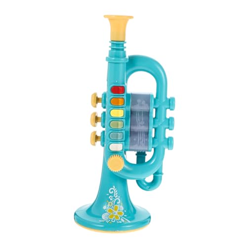 BESTonZON Trompete Spielzeug Für Junge Mädchen Trompetenspielzeug Pädagogisch Instrument Farbenfroh Sicher Simulationshorn Musikalisch Fördern Kinderhorn Lernen Spielen BESTonZON Trompete Spielzeug Für Junge Mädchen Trompetenspielzeug Pädagogisch Instrument Farbenfroh Sicher Simulationshorn Musikalisch Fördern Kinderhorn Lernen Spielen von BESTonZON