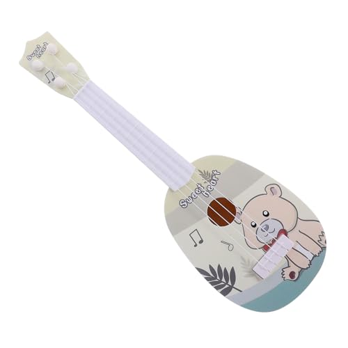 BESTonZON Ukulele Für Gitarrenmodell Kinderspielzeug Anfängerinstrument Mini-Ukulele Musikinstrumentenmodell Pädagogisches Instrumentenspielzeug Mini-musikspielzeug Plastik von BESTonZON