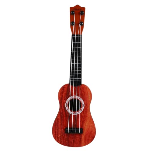 BESTonZON Ukulele Holzoptik Kunststoff Musikinstrument für Anfänger mit Ersatzsaiten und Plektrum Spielerisches Lerninstrument für Mädchen Jungen Geburtstagsgeschenk BESTonZON Ukulele Holzoptik Kunststoff Musikinstrument für Anfänger mit Ersatzsaiten und Plektrum Spielerisches Lerninstrument für Mädchen Jungen Geburtstagsgeschenk von BESTonZON