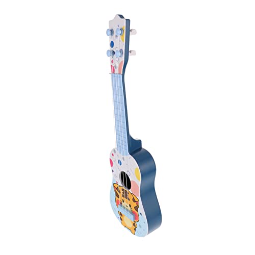 BESTonZON Ukulele Instrument Mini-Gitarren- Yukri Frühes Musikalisches Lernspielzeug Mini-musikspielzeug Kinderspielzeug Ukulele Aus Kunststoff Plastik von BESTonZON