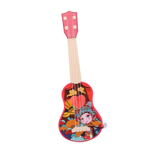 BESTonZON Ukulele Musikalisches Lernspielzeug Für Gitarrenmodell Aus Kunststoff Musikinstrument- Früherziehung Ukulele -Ukulele-Modell Ukulele Plastik von BESTonZON