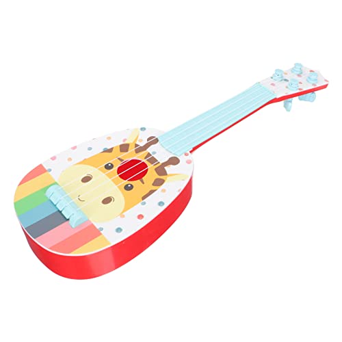 BESTonZON Ukulele Spielzeug Kinder-Ukulele Kindergitarre Musikalisches Spielzeug Kinder Gitarre Mini-Spielzeug kinderinstrumente Kinder musikinstrumente Plastikinstrument Mini-Musikspielzeug von BESTonZON