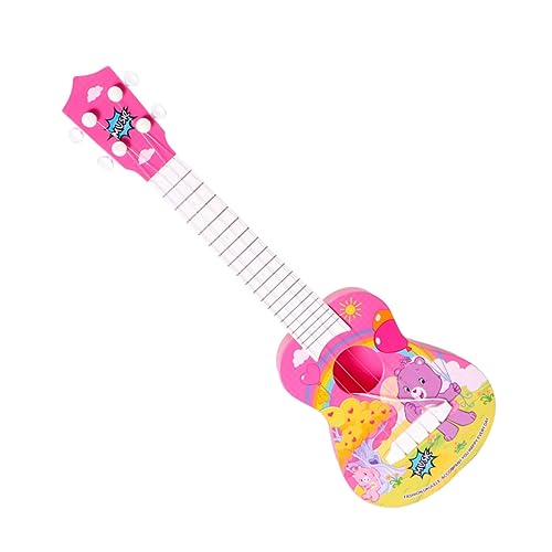 BESTonZON Ukulele Spielzeug Weiße Musikinstrumente Spielzeug Mini Instrumente Spielzeug Mini Gitarre von BESTonZON