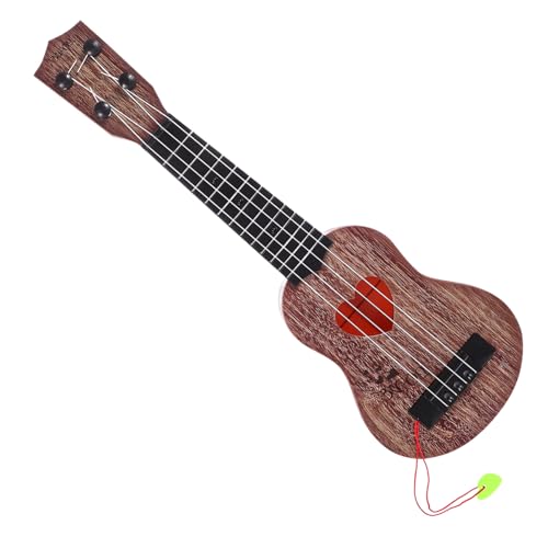 BESTonZON Ukulele aus Holz Pädagogisches Musikspielzeug für Anfänger und Junge Mädchen Poliert ohne Grate Fördert Musikalische und Feinmotorik Charmantes Design Lerninstrument BESTonZON Ukulele aus Holz Pädagogisches Musikspielzeug für Anfänger und Junge Mädchen Poliert ohne Grate Fördert Musikalische und Feinmotorik Charmantes Design Lerninstrument von BESTonZON