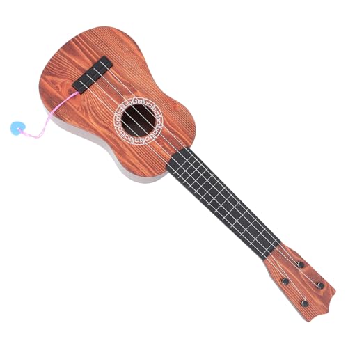 BESTonZON Ukulele kinderinstrumente Kinder musikinstrumente Mini Gitarre Kinder Instrument Kinder Gitarrenspielzeug Musikinstrumente Gitarre Mini-Gitarre Musikalisches Spielzeug Plastik von BESTonZON