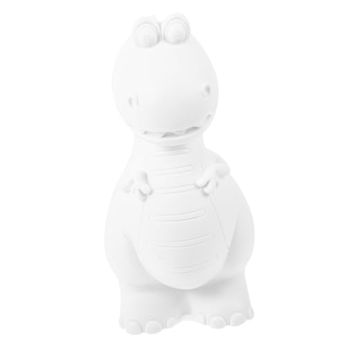 BESTonZON Unbemaltes Dinosaurier DIY Bastelset Vinyl Dinosaurier Dekoration zum Bemalen Glatte Oberfläche Kompakte Vielseitige Handwerksfigur für Tisch und Feiertagsdeko BESTonZON Unbemaltes Dinosaurier DIY Bastelset Vinyl Dinosaurier Dekoration zum Bemalen Glatte Oberfläche Kompakte Vielseitige Handwerksfigur für Tisch und Feiertagsdeko von BESTonZON