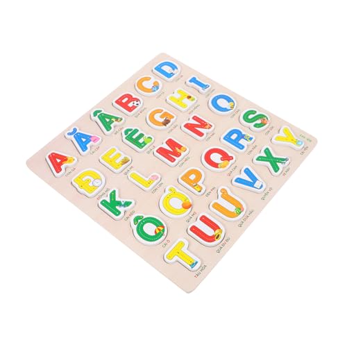 BESTonZON Vietnamesisches Puzzle Puzzles ABC Puzzle Rechtschreibpuzzle Kleinkinderspielzeug Kleinkinderpuzzle Vorschulische Lernaktivitäten Montessori Kinderspielzeug Alphabet Buchstaben von BESTonZON