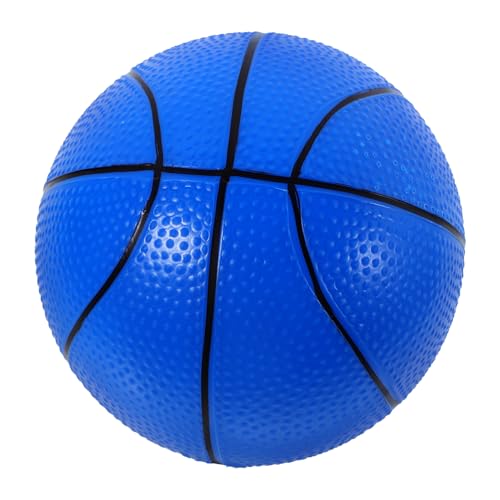 BESTonZON Vinyl Basketball Hüpfball Kinderspielzeug Bälle Für Hüpfbälle Zum Spielen Klopfball Sprungball Sprungball Für Kinder Outdoor Bälle PVC Blau von BESTonZON