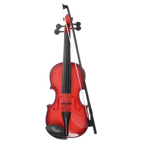 BESTonZON Violine Spielzeug für Junge Mädchen Musikinstrument für Anfänger Pädagogisches Musikspielzeug aus Hochwertigem Kunststoff Fördert Musikalische Fähigkeiten und Kreativität für Kleinkinder BESTonZON Violine Spielzeug für Junge Mädchen Musikinstrument für Anfänger Pädagogisches Musikspielzeug aus Hochwertigem Kunststoff Fördert Musikalische Fähigkeiten und Kreativität für Kleinkinder von BESTonZON