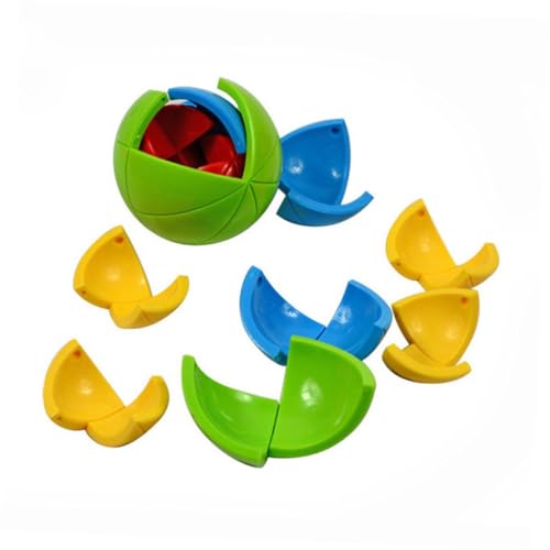 BESTonZON Weisheitsball Spielzeug 3D-weisheits-puzzleball Green von BESTonZON