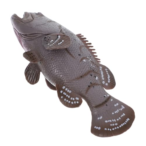 BESTonZON Fischfigurine Simulation Realistisches Steinbarsch-Modell Aus Kunststoff Für Dekoration Aquarien Terrarien Lernspielzeug BESTonZON Fischfigurine Simulation Realistisches Steinbarsch-Modell Aus Kunststoff Für Dekoration Aquarien Terrarien Lernspielzeug von BESTonZON
