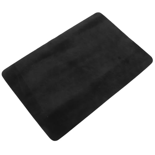 BESTonZON Zauberkartenmatte Küchentrockenmatte Schnell Trocknende Geschirrmatte Kartenboxen Für Sammelkarten Spiel Kaffee Tamper Matte Zauberer-mattenunterlage Pokerpad Münze Stoff Black von BESTonZON