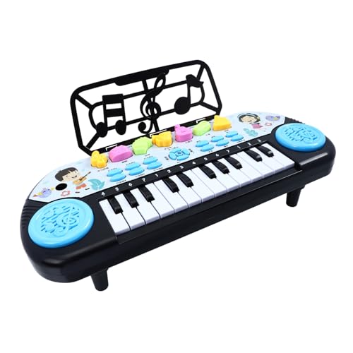 BESTonZON elektronisches Orgelspielzeug E-Piano Bildungsspielzeug Klavier Musikpädagogisches E-Piano- Musikinstrument- Musikspielzeug Plastik von BESTonZON