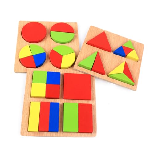 BESTonZON lustiges Puzzle-Spielzeug Mathe-Lernspielzeug Rätsel für Kleinkinder Stapelspielzeug spielzeughandys für Babys babyspielzeug Lernspielzeug aus Holz Holz Spielzeug Hölzern von BESTonZON