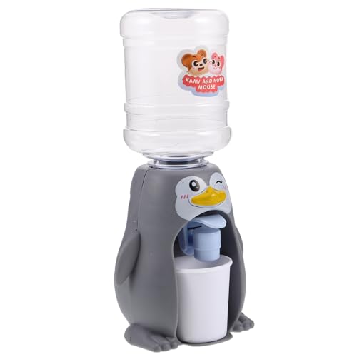 BESTonZON mit Wasserspender küchenspielzeug für Pinguin Wasserdispenserspielzeug Mini wasserspender simulierter Wasserspender Trinkwasserbrunnen Plastik von BESTonZON