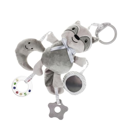 BESTonZON tierische hängende interaktives Weihnachten Toys Sensory Toys Musik Beiß Grey von BESTonZON