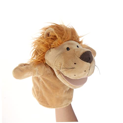 BESTonZON üsch Handpuppe Lustige Tierpuppen Für Weiches Puppenspielzeug Für Fantasievolles Spiel Beweglicher Mund Ideal Für Puppentheater Und Rollenspiele Cartoon von BESTonZON