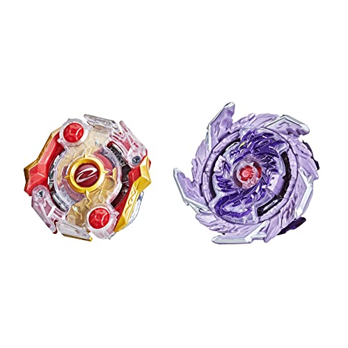 Hasbro Beyblade Burst Surge Speedstorm Kolossal Fafnir F6 und Odax O6 Kreisel Doppelpack – 2 Battle Kreisel, Spielzeug für Kinder ab 8 Jahren von Hasbro