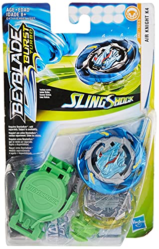 Hasbro Beyblade Burst Turbo SlingShock Starter Pack Air Knight K4 w/ Launcher von Beyblade