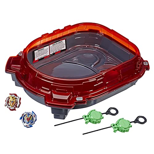 Hasbro Beyblade Burst Turbo Slingshock Rail Rush Battle Bey Stadium Set von Hasbro