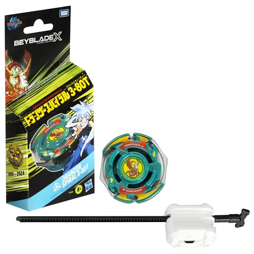 Beyblade X Dranzer Spiral 3-80T Anniversary X-Over Kreisel und Starter von Hasbro