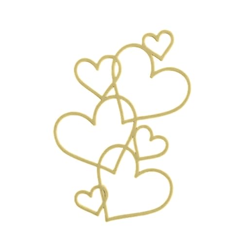 BFLKY 7 Herzen Hochzeitstorte Liebe Herz Kuchen Dekoration Valentinstag Dessert BFLKY 7 Herzen Hochzeitstorte Liebe Herz Kuchen Dekoration Valentinstag Dessert von BFLKY