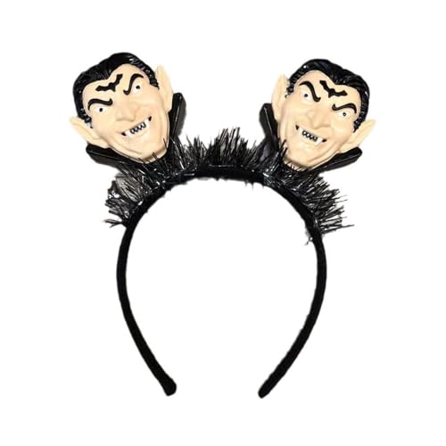 BFLKY Verstellbare Größe, Haarreif, bequemes Stirnband für Halloween-Festlichkeiten, lustige Kopfbedeckung, Accessoire für Themenpartys BFLKY Verstellbare Größe, Haarreif, bequemes Stirnband für Halloween-Festlichkeiten, lustige Kopfbedeckung, Accessoire für Themenpartys von BFLKY
