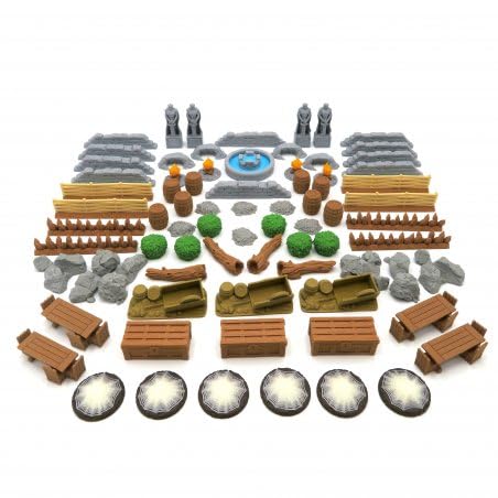 BG Expansions Complete Scenery Pack für ESDLA: Reisen durch Mittelerde - 77 Teile von BG Expansions