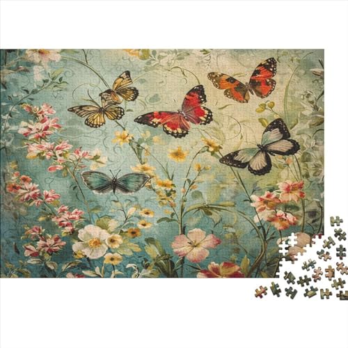 Burterflies 1000 Teile Puzzle, Puzzles Für Erwachsene, 1000 Teile Puzzlespiel Für Jugendliche & Erwachsene Puzzlespiel Puzzel 1000pcs (75x50cm) von BGACVZLCV