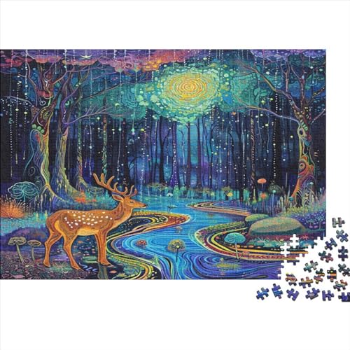 Dschungeltiere Puzzlespiel 1000 Teile, Puzzle Erwachsene 1000 Teile, Impossible Puzzle GesKükenlichkeitsspiel Für Die Ganze Familie, Puzzle Erwachsene 1000 Teile Puzzel 1000pcs (75x50cm) von BGACVZLCV