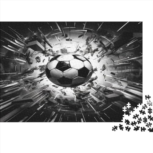 Fußball Puzzlespiel 1000 Teile Puzzle Für Erwachsene Und Kinder Ab 14 Jahren, Puzzle-Motiv Erwachsenen Puzzlespiel Puzzel 1000pcs (75x50cm) von BGACVZLCV