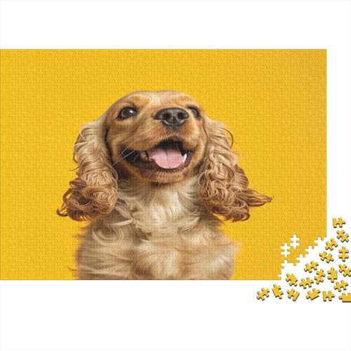 Golden Retriever Puzzle 1000 Teile, Erwachsene, Klassische Puzzle, Impossible Puzzle,GesKükenlichkeitsspiel Für Die Ganze Familie Erwachsenenpuzzle Ab 14 Jahren Puzzel 1000pcs (75x50cm) von BGACVZLCV