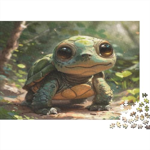 Meeresschildkröte Puzzle 1000 Teile,Puzzle Für Erwachsene, Impossible Puzzle,Puzzle Farbenfrohes Legespiel,GesKükenlichkeitsspiel Für Die Ganze Familie Puzzel 1000pcs (75x50cm) von BGACVZLCV