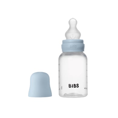 BIBS® Babyflasche 150 ml Silikon in babyblau von BIBS®